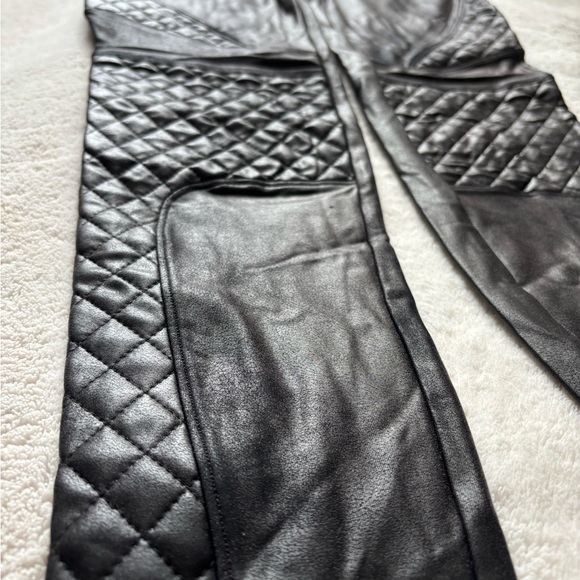 SPANX Pants - SPANX Women’s Moto Faux Leather Leggings